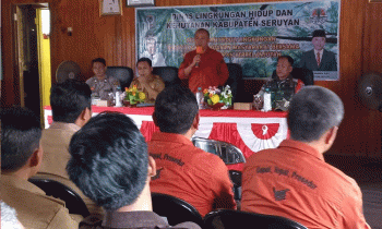 DLHK Seruyan Gelar Sosialisasi Peduli Lingkungan di Kecamatan Seruyan Tengah, Selasa 31 Oktober 2023