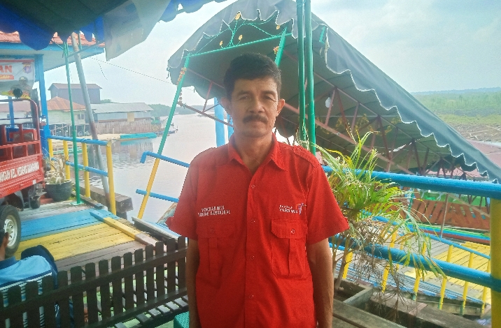 Pengunjung Wisata Air Hitam Kereng Bangkirai Menurun Karena Kabut Asap