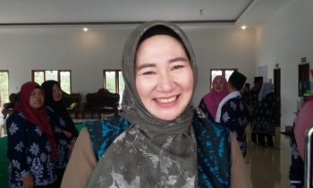 Ketua Lembaga Seni Qasidah Indonesia (LASQI) Kabupaten Katingan Endang Susilawatie.