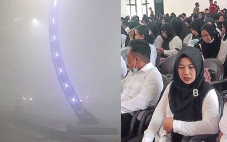 Kabut Asap, Jadwal Masuk ASN Kotim Dimundurkan