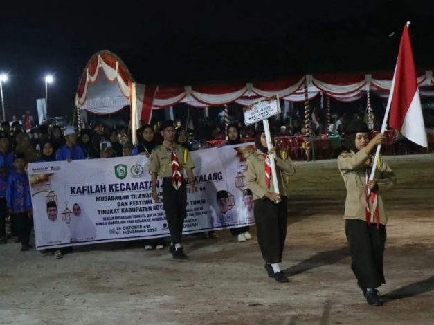 17 Kecamatan Meriahkan MTQ Ke-54, Parenggean Kafilah Terbanyak 