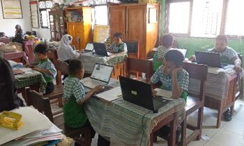 Pelaksanaan ANBK di salah satu SD di Kotim pada gelombang kedua