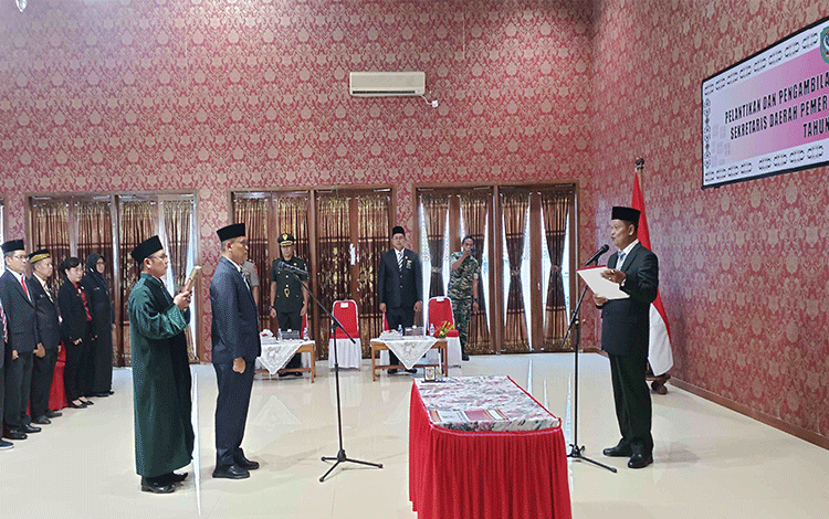 Bahrun Abbas Jabat Pj Sekda Seruyan
