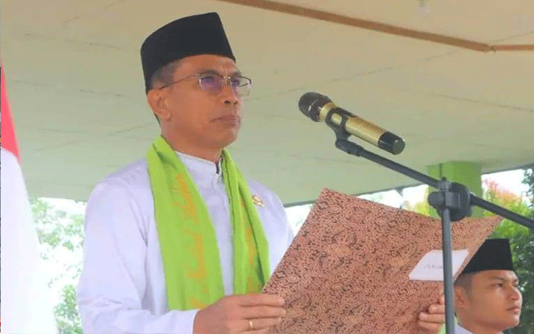 Pondok Pesantren Nailul Authar Jadi Pusat Upacara Peringatan Hari Santri di Mura