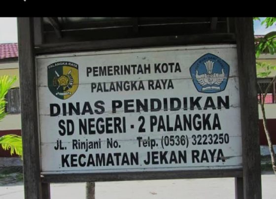 SD Negeri 2 Palangka yang disatroni pencuri.