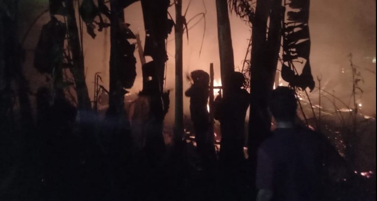 Kebakaran Rumah Kembali Terjadi di Samuda