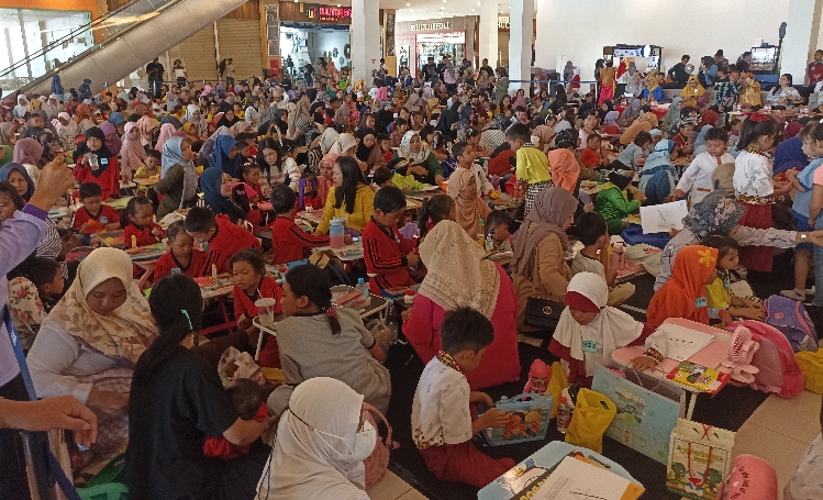 1.000 Anak Meriahkan Semarak HUT Ke-18 Himpaudi di Kotim