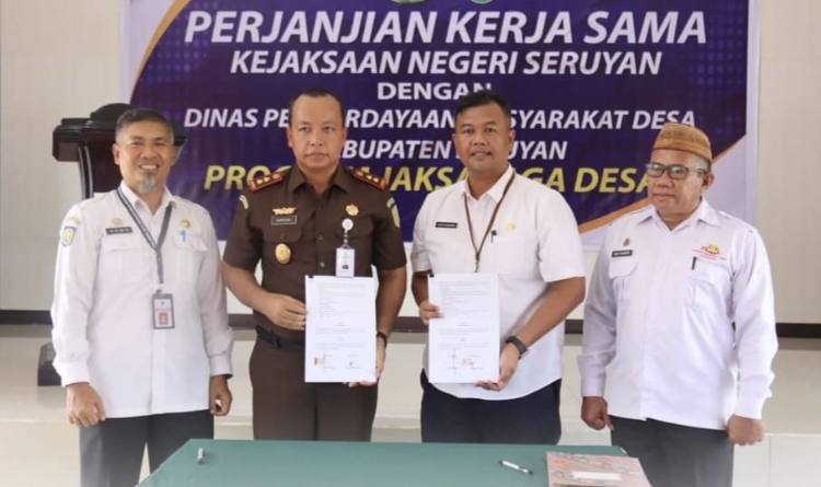 Pemkab Seruyan Seruyan Sambut Baik MoU Program Jaksa Jaga Desa