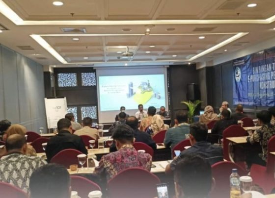 Bupati Seruyan Djainuddin Noor membuka langsung kegiatan E Purchasing Pekerjaan Konstruksi.