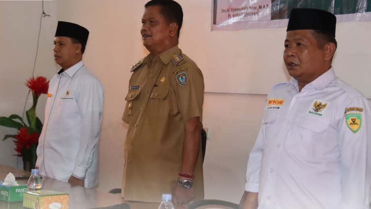 Pj Bupati Seruyan Ajak Masyarakat Tingkatkan Kesadaran Berzakat Melalui Sosialisasi Baznas