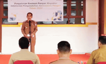 DKP Mura Gelar Penyerahan Bantuan Pangan Secara Simbolis
