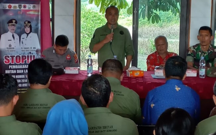 DLHK Seruyan Tingkatkan Kesadaran Masyarakat Peduli Lingkungan di Kecamatan Batu Ampar