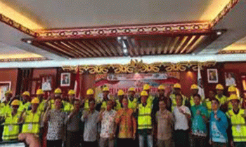 DPUPR Mura Berikan Pelatihan Alat Berat Exavator