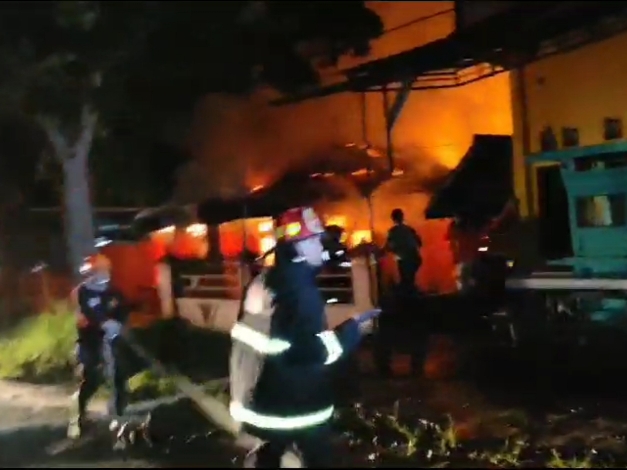 Kerugian Akibat Kebakaran di Jalan H Imran Sampit Ditaksir Mencapai Rp 500 Juta