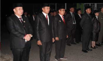 Ketua DPRD Mura Ikuti Apel Kehormatan dan Renungan Suci
