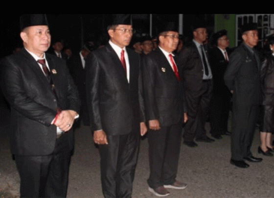 Ketua DPRD Mura Ikuti Apel Kehormatan dan Renungan Suci