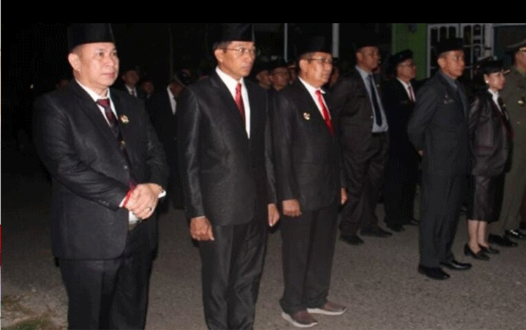 Ketua DPRD Mura Ikuti Apel Kehormatan dan Renungan Suci