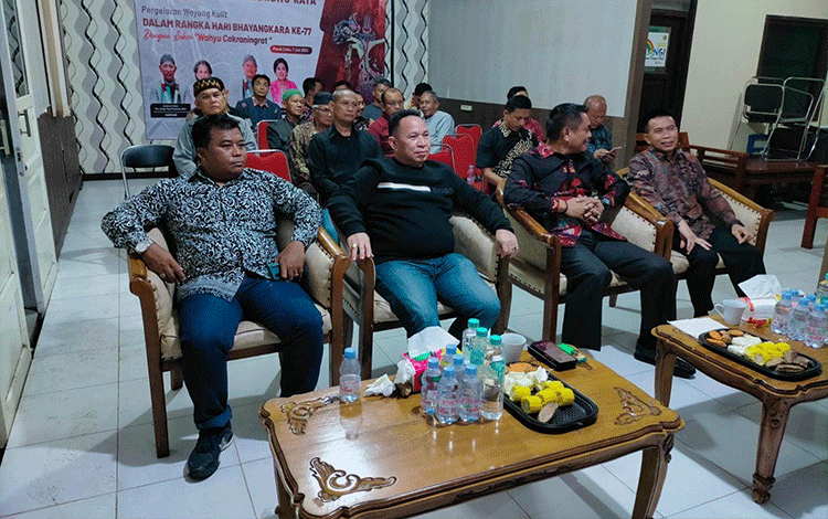 Ketua DPRD Mura Turut Diundang Nobar Gelar Budaya Wayang Kulit