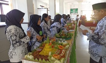 Lezat! Begini Tampilan Nasi Tumpeng Kreasi Para Guru pada HUT ke 78 PGRI dan HGN, Sabtu 25 November 2023