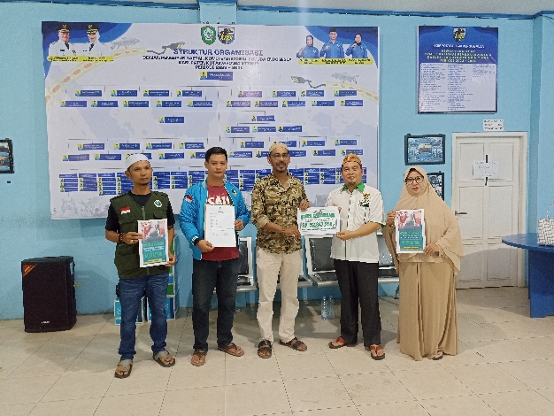 Masyarakat Peduli Palestina di Kotim Serahkan Donasi Rp 52,8 Juta Melalui Baznas