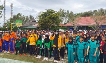 Meriah! 3.000 Peserta Ramaikan Jalan Sehat PC PGRI Baamang Peringati HUT ke 78 PGRI, Kamis, 23 November 2023