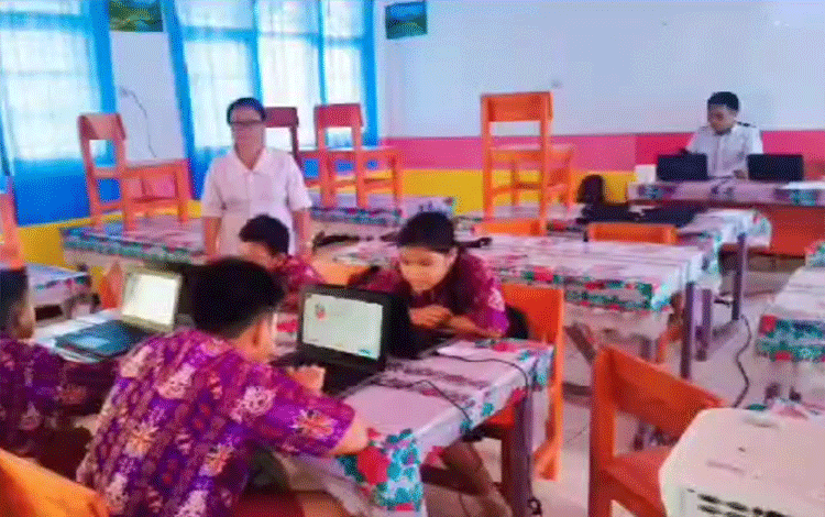 21 SD di Kotim Gelar ANBK Susulan 2023