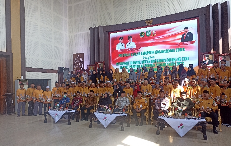 Lepas Keberangkatan Kafilah Kotim ke MTQH ke-31 Kalteng, Ini Pesan Halikinnor