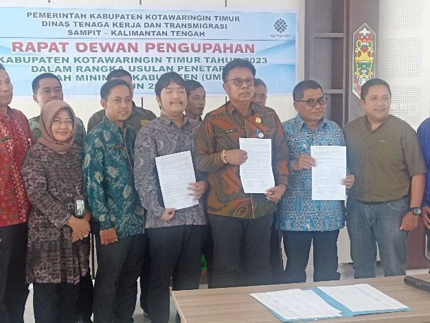 Hasil Rapat Dewan Pengupahan: UMK Kotim 2024 Naik Menjadi Rp 3,34 juta