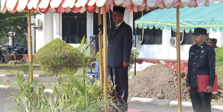Djainuddin Noor Pimpin Upacara Hari Pahlawan