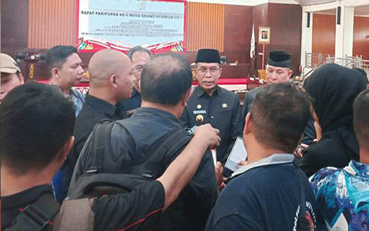 Soal Jabatan Pj Sekda Murung Raya Pj Bupati Hermon Jawab Begini