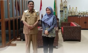 Pj Bupati Seruyan, Djainuddin Noor, menerima kunjungan silaturahmi dari perwakilan BPJS Kesehatan Kabupaten Seruyan.