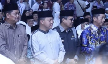 Pj Bupati Seruyan Djainuddin Noor menghadiri Pembukaan MTQH  XXXI Tingkat Provinsi Kalimantan Tengah di Pangkalan Bun.