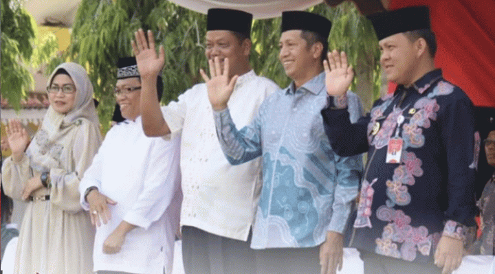 Pj Bupati Seruyan Djainuddin Noor menghadiri kegiatan pelepasan Pawai Ta’aruf MTQH XXXI Tingkat Provinsi Kalimantan Tengah Tahun 2023, di Pangkalan Bun.