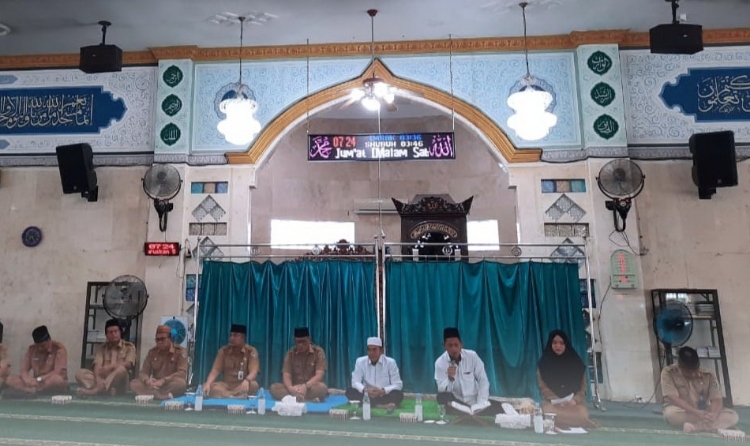 Penjabat Sekda Seruyan Hadiri Siraman Rohani untuk ASN