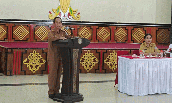 Plt .Sekretaris Daerah Murung Raya Serampang