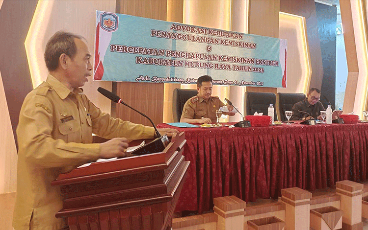 Pemkab Murung Raya Upayakan Penurunan Angka Kemiskinan Dengan Cara Begini