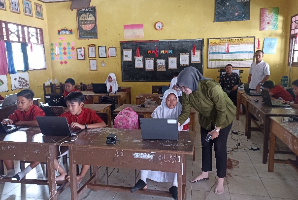 SDN 2 Ketapang Laksanakan ANBK 2023 Secara Mandiri
