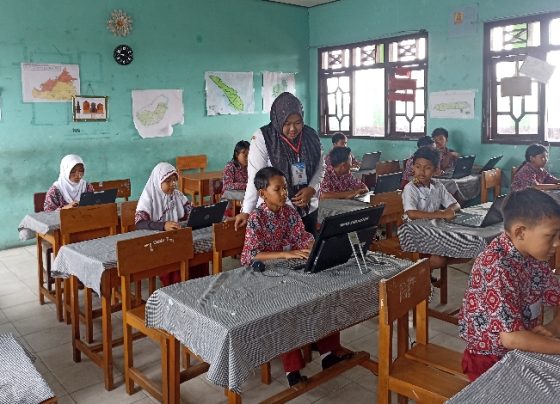 SDN 4 Sebabi gagal melaksanakan ANBK gara gara listrik padam dan mengajukan penjadwalan ulang ANBK susulan, Rabu 1 November 2023. 1