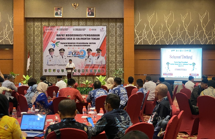 Rakor Pengadaan Barang dan Jasa Se-Kalteng, Ini Harapan Fajrurrahman