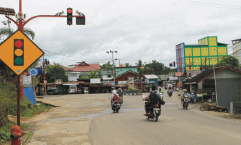 Suasana di Puruk Cahu Murung Raya