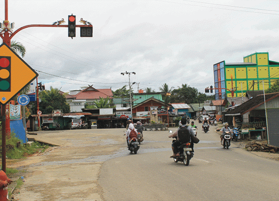 Suasana di Puruk Cahu Murung Raya