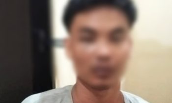 Terduga pelaku TM pencurian dua unit handphone diamankan Polisi.