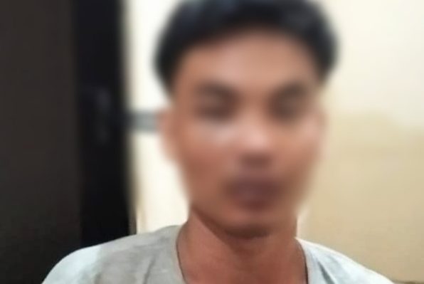 Terduga pelaku TM pencurian dua unit handphone diamankan Polisi.