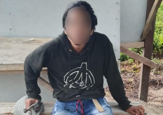 Maling Beraksi di Siang Bolong, Atap Pondok Warga Perum Graha Pramuka Sampit Dibongkar
