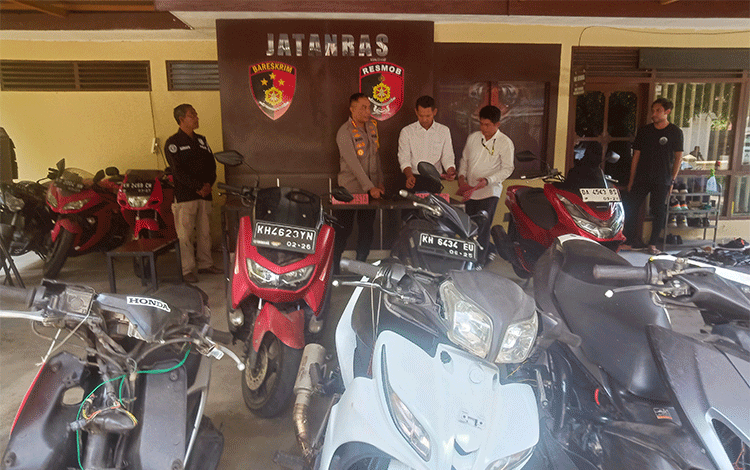 6 Pelajar Pelaku Curanmor di Palangka Raya Diamankan Polisi