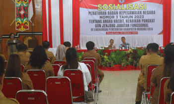 Tingkatkan Profesionalitas ASN, Pemkab Mura Sosialisasikan Peraturan BKN