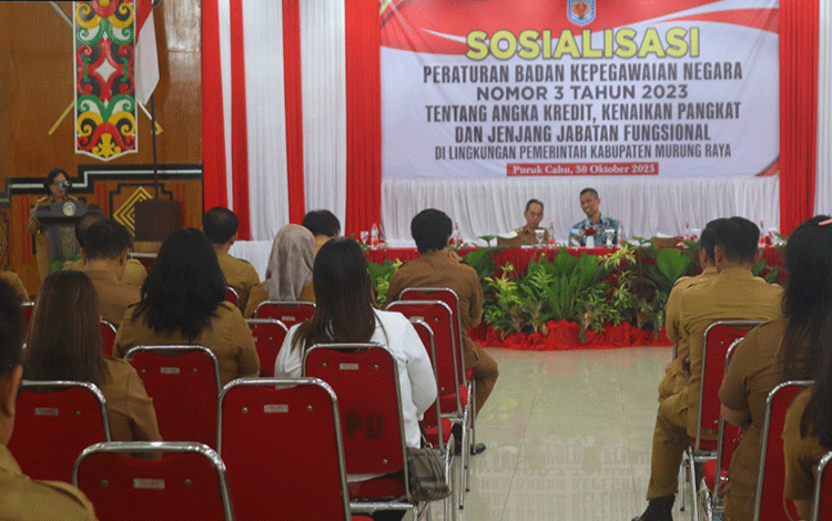 Tingkatkan Profesionalitas ASN, Pemkab Mura Sosialisasikan Peraturan BKN