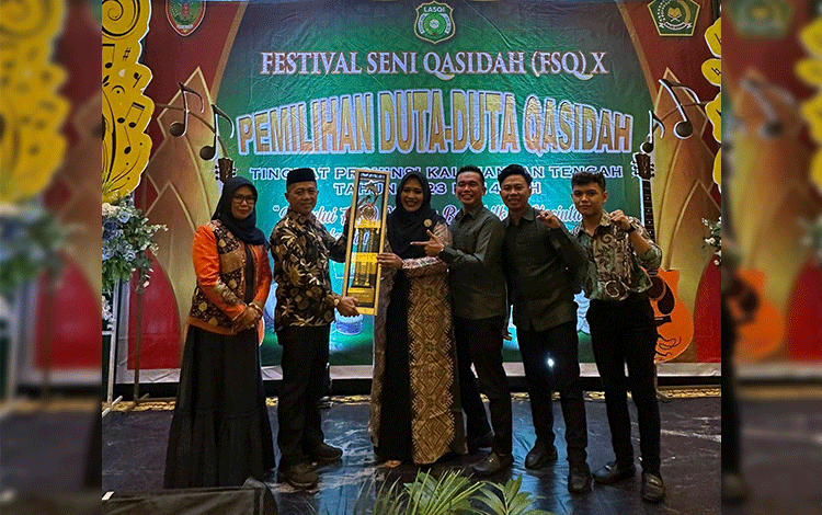 Kafilah Murung Raya Juara Umum FSQ X Tingkat Provinsi