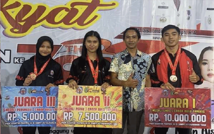 Dapatkan Bonus, Dewan Mura Apresiasi Perjuangan Atlet Mura di Ajang Porprov Kalteng