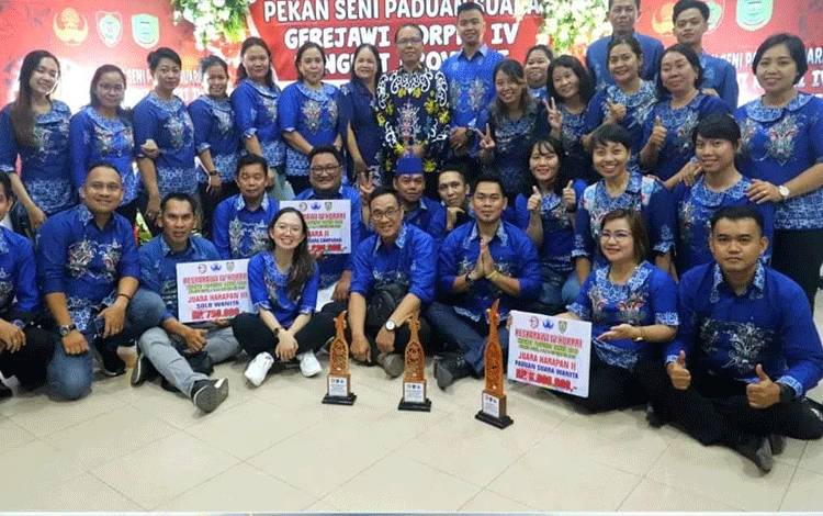 Murung Raya Juara Kedua Pesparawi Korpri Kalteng Kategori ini